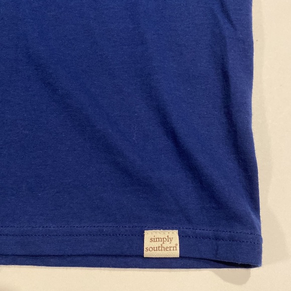 Simply Southern Large Easter Vibes Cotton Graphic Tee Shirt New D31 - Picture 8 of 13